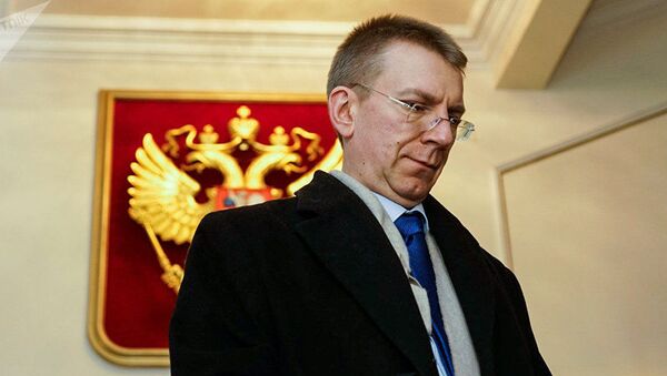 Министр иностранных дел Латвии Эдгар Ринкевичс - Sputnik Беларусь
