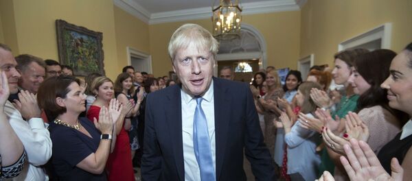 Премьер-министр Великобритании Борис Джонсон - Sputnik Беларусь