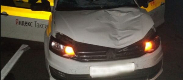 Москвич на Яндекс.Такси насмерть сбил пешехода под Могилевом - Sputnik Беларусь