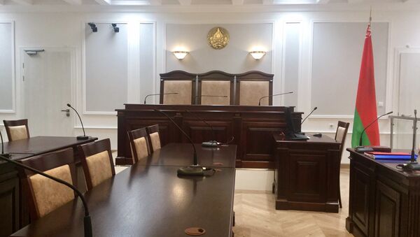 Зал заседаний в Верховном суде - Sputnik Беларусь