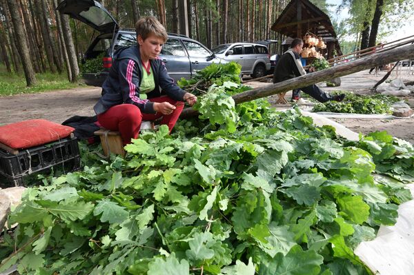 С легким паром, или Веник для мужчины с характером  - Sputnik Беларусь