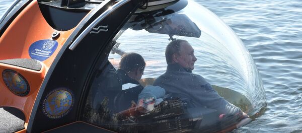 Президент России Владимир Путин посетил остров Гогланд - Sputnik Беларусь