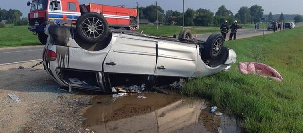 Последствия аварии в Витебской области - Sputnik Беларусь