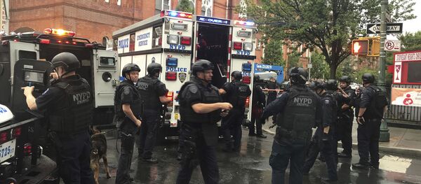 Полиция в Бруклине - Sputnik Беларусь