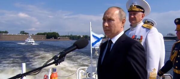 LIVE: Парад ВМФ в Санкт-Петербурге - Sputnik Беларусь