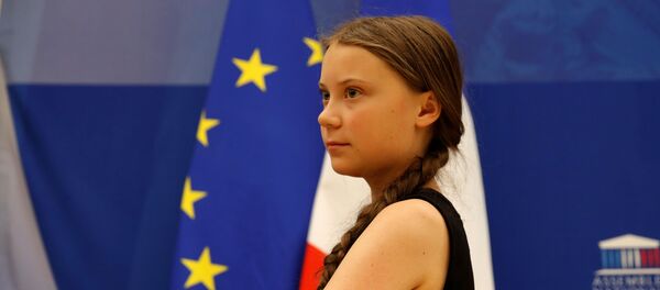 Шведская школьніца і экалагічная актывістка Грэта Тунберг Шведская школьніца і экалагічная актывістка Грэта Тунберг - Sputnik Беларусь