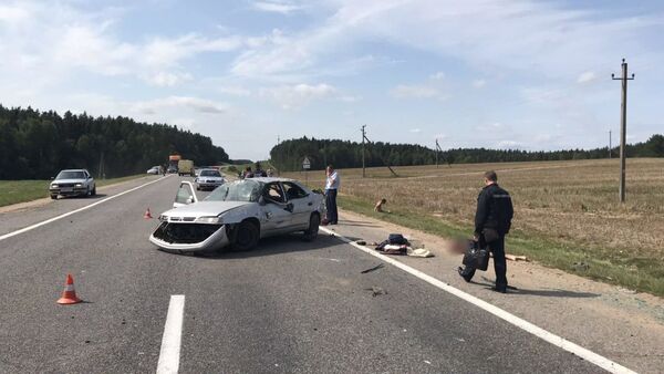 Водитель Citroen не справилась с управлением – погибли она сама и пассажир - Sputnik Беларусь