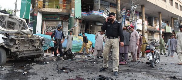 Место взрыва в пакистанском городе Кветта - Sputnik Беларусь