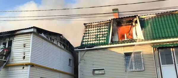 Пожар в Самаре - Sputnik Беларусь