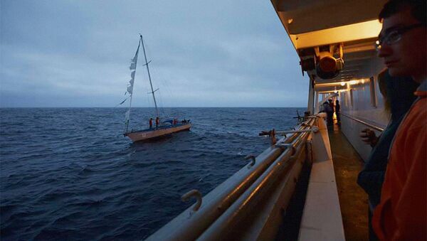 Как на ветру и волнах спасали яхту в Белом море - Sputnik Беларусь