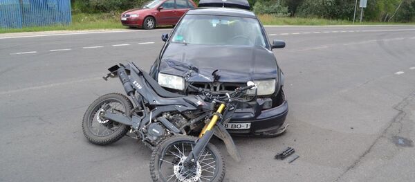 Место ДТП в Бресте - Sputnik Беларусь