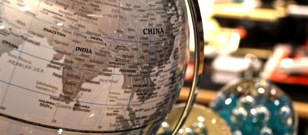 Китай на глобусе, архивное фото - Sputnik Беларусь
