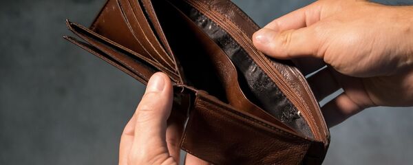 Пусты кашалёк, архіўнае фота - Sputnik Беларусь