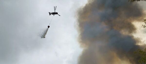 Тушение пожара в промышленном здании в центре Москвы - Sputnik Беларусь