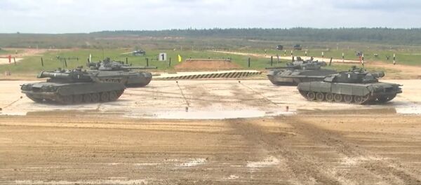 Танковый биатлон в рамках АрМИ-2019 - Sputnik Беларусь