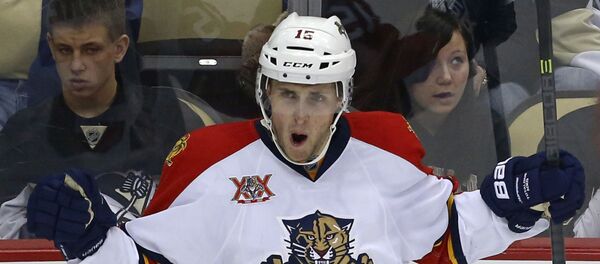 Новичок хоккейного Динамо-Минск Дрю Шор - Sputnik Беларусь