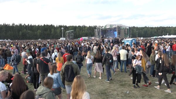 Традиционный летний музыкальный фестиваль Рок за Бобров прошел в Минске - Sputnik Беларусь