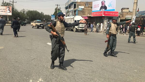 Полиция на месте взрыва в Кабуле - Sputnik Беларусь