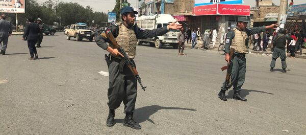 Полиция на месте взрыва в Кабуле - Sputnik Беларусь