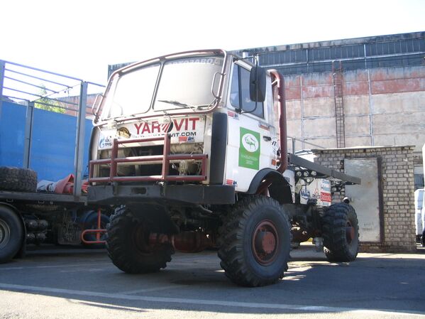 Грузавік-легенду аднавілі ў 2019 годзе – ён знаходзіцца ў цалкам працоўным стане. Атрымалася ўзнавіць нават арыгінальны вонкавы від па фатаграфіях. - Sputnik Беларусь