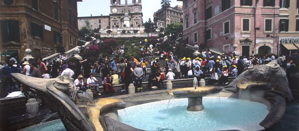 Площадь Испании - Испанская лестница, архивное фото - Sputnik Беларусь