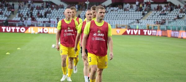 Футболисты солигорского Шахтера - Sputnik Беларусь