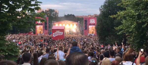 Бумбокс выступіў на A-Fest у Лошыцкім парку Бумбокс выступіў на A-Fest у Лошыцкім парку - Sputnik Беларусь
