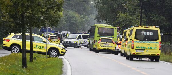 Автомобили скорой помощи и полиции на месте происшествия - Sputnik Беларусь