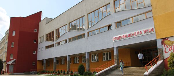 Школа в Минске, архивное фото - Sputnik Беларусь