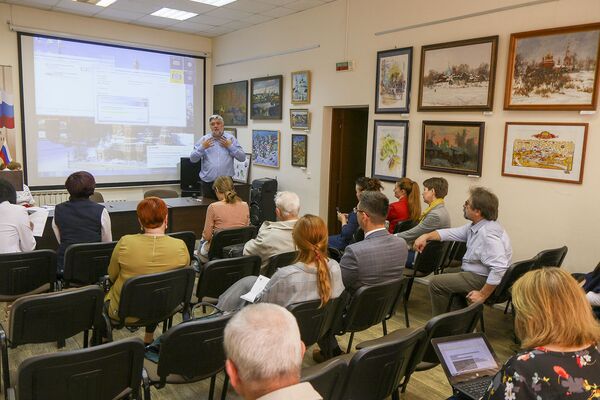 Дарога ў Іерусалім: міжнародная мастацкая выстава адкрылася ў Мінску Дарога ў Іерусалім: міжнародная мастацкая выстава адкрылася ў Мінску - Sputnik Беларусь