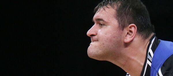 Российский тяжелоатлет Руслан Албегов - Sputnik Беларусь