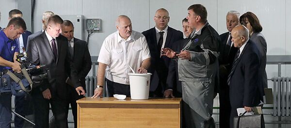 Рабочая поездка президента Беларуси Александра Лукашенко в Могилевскую область Рабочая поездка президента Беларуси Александра Лукашенко в Могилевскую область - Sputnik Беларусь
