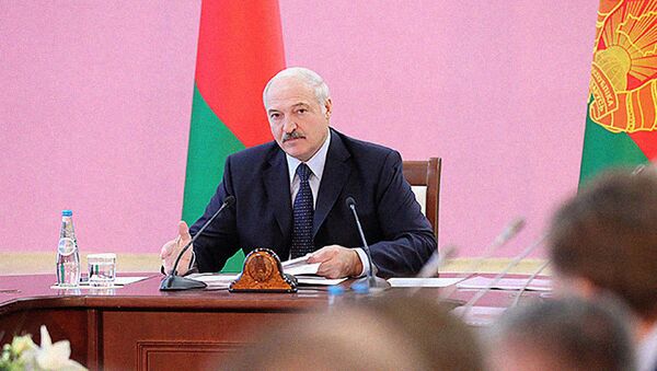Александр Лукашенко во время совещания о развитии юго-восточных районов Могилевской области, 14 августа 2019 года - Sputnik Беларусь