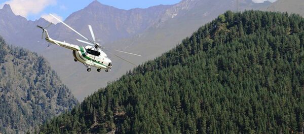 Вертолет спасательной службы МВД Грузии - Sputnik Беларусь