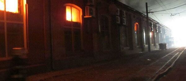 Пожар в одесской гостинице - Sputnik Беларусь