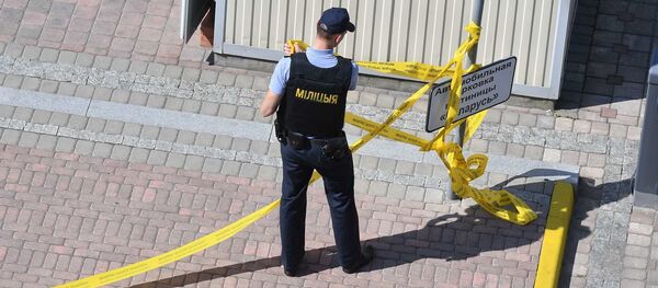 Оцепление с гостиницы Беларусь сняли - Sputnik Беларусь