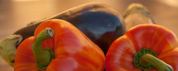 Баклажан и перец - Sputnik Беларусь