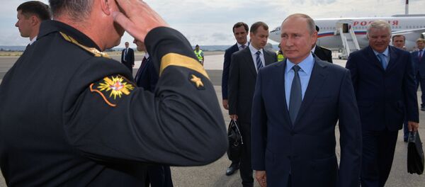 Рабочий визит президента РФ В. Путина во Францию - Sputnik Беларусь