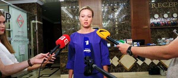 Полпред самопровозглашенной Донецкой Народной Республики в контактной группе Наталья Никанорова  - Sputnik Беларусь