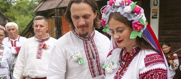 Традиционная белорусская свадьба - Sputnik Беларусь