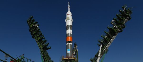 Вываз РН Саюз-2.1а на стартавую пляцоўку Вываз РН Саюз-2.1а на стартавую пляцоўку - Sputnik Беларусь