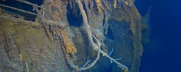 Как выглядит утонувший легендарный Титаник сейчас - Sputnik Беларусь