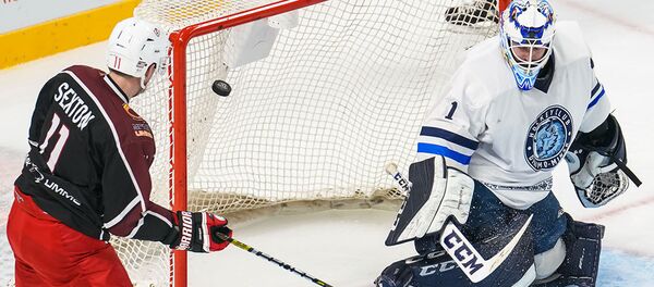 Матч Автомобилист - Динамо-Минск на Кубке ЛЖД - Sputnik Беларусь