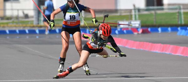 Спортсменка из Южной Кореи Мария Абэ упала на финише - Sputnik Беларусь