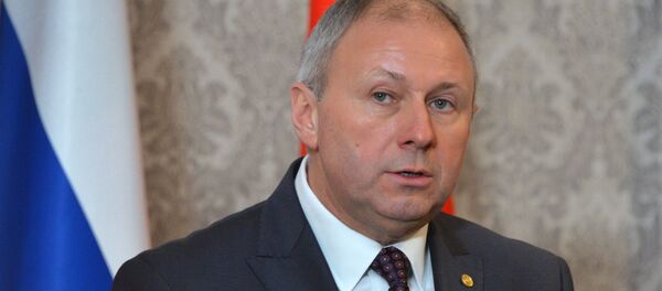 Прэм'ер-міністр Беларусі Сяргей Румас Прэм'ер-міністр Беларусі Сяргей Румас - Sputnik Беларусь