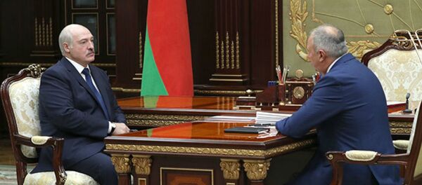 Встреча президента Беларуси Александра Лукашенко и премьер-министра Сергея Румаса  - Sputnik Беларусь