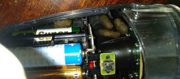 Тайник для наркотиков был оборудован в фонарике - Sputnik Беларусь