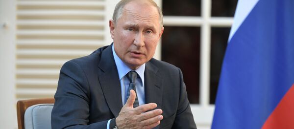  Президент России Владимир Путин - Sputnik Беларусь