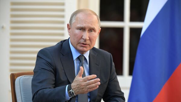  Президент России Владимир Путин - Sputnik Беларусь