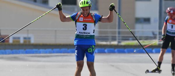 Финиширует Никита Лобастов (Беларусь) Финиширует Никита Лобастов (Беларусь) - Sputnik Беларусь